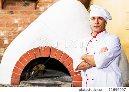 portrait of a cook in the kitchen 11696097
