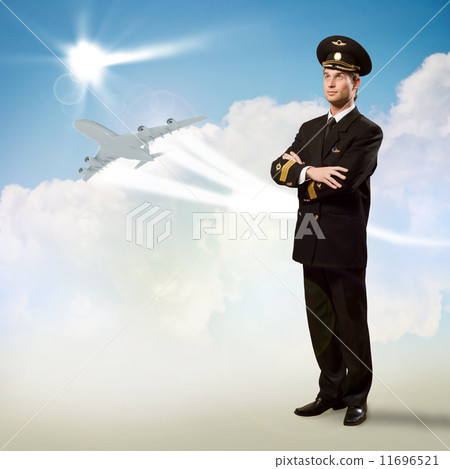 pilot is in the form of arms crossed 11696521