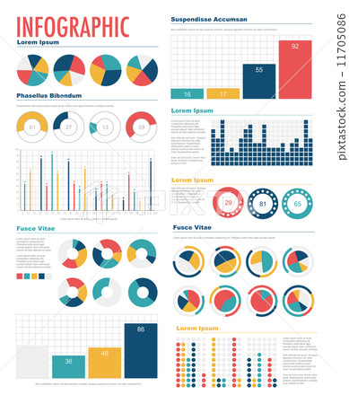 set of infographics elements set of infographics elements 11705086