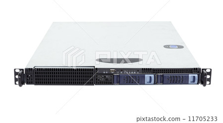 Server on white background Server on white background 11705233