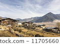 village in Phobjika valley 11705660