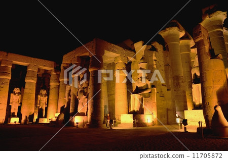 Light up of the Temple of Luxor 11705872