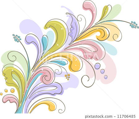 Flowery Ornament 11706485