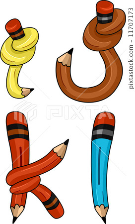 Pencil Alphabet 11707173