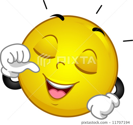 Proud Smiley - Stock Illustration [11707194] - PIXTA