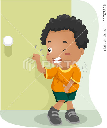 Kid Holding His Pee 11707206