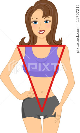 Inverted Triangle Body Shape  Inverted triangle body shape