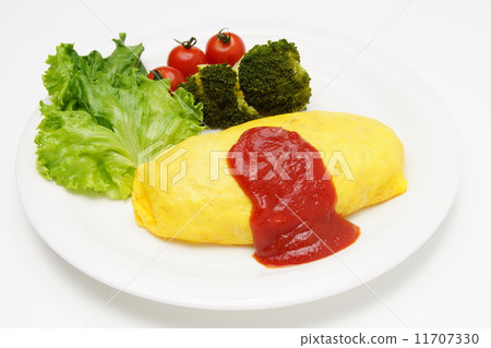 Omelette rice  11707330