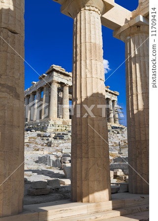 Entrance to Acropolis at Athens, Greece 11709414
