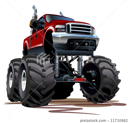 Cartoon Monster Truck Cartoon Monster Truck 11710982