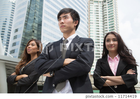 Asian business team  11714419