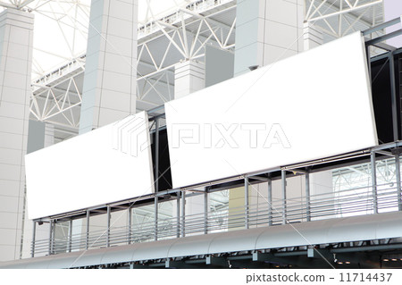 two huge Blank Billboard two huge Blank Billboard 11714437