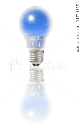 Lamp bulb with solar panel Lamp bulb with solar panel 11714897