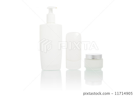 White bottles set (beauty hygiene container) 11714905