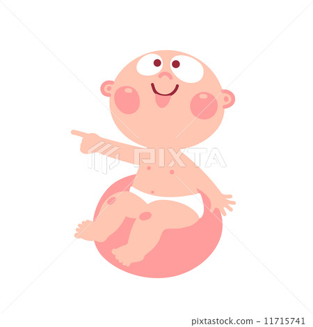 Funny baby. 11715741