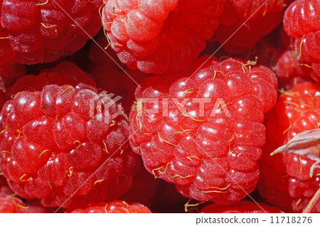 Ripe raspberry as a background extreme close-up (macro) Ripe raspberry as a background extreme close-up (macro) 11718276
