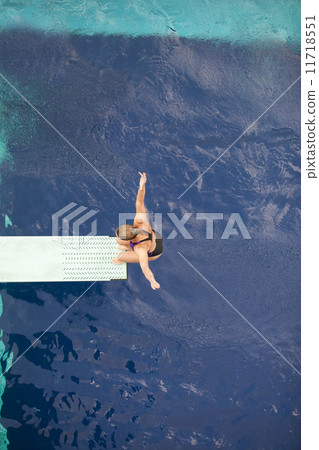 Springboard diver Springboard diver 11718551
