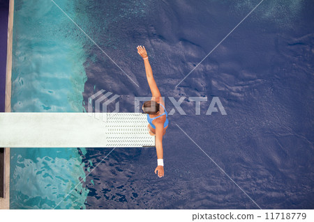 Springboard diver 11718779