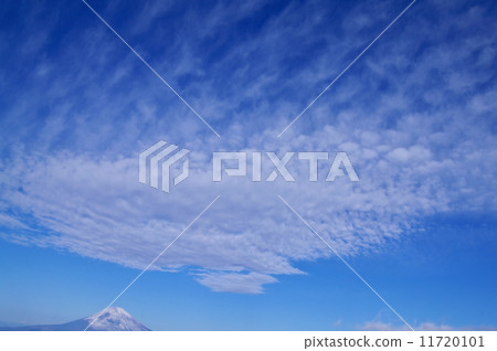 雲和富士山的鱗片 雲和富士山的鱗片 11720101