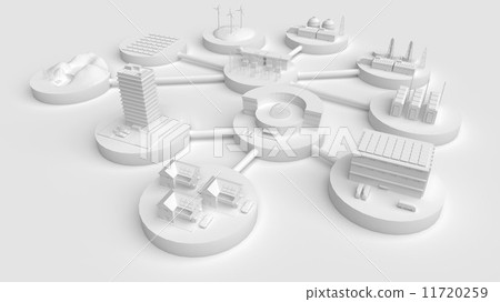 智慧城市·智能電網圖像 智慧城市·智能電網圖像 11720259