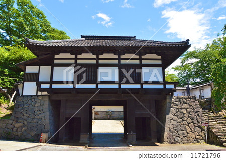 Komoro Castle 's Three Gates' (Komoro City, Nagano Prefecture) 11721796