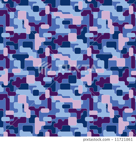 傳統日本樣式的例證·江戶komon樣式 11721861