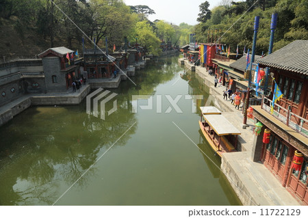 中國世界遺產頤和園（Iwaen）蘇州街 11722129