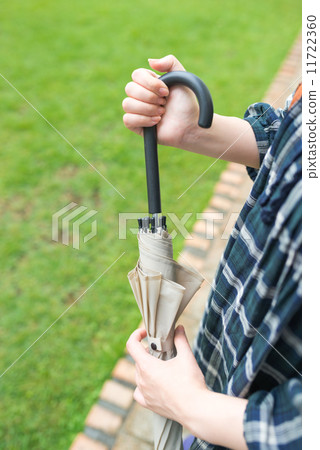 Women with umbrellas Women with umbrellas 11722360