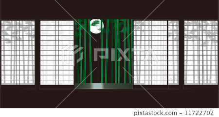 Shoji,竹子和月亮風格的房間 Shoji,竹子和月亮風格的房間 11722702