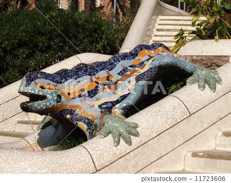 Guell Park Lizard Guell Park Lizard 11723606