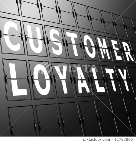 Airport display customer loyalty 11723890