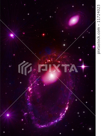 Star field in space and a nebulae 11724023