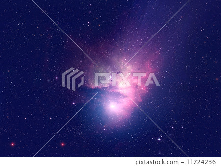 Star field in space and a nebulae Star field in space and a nebulae 11724236