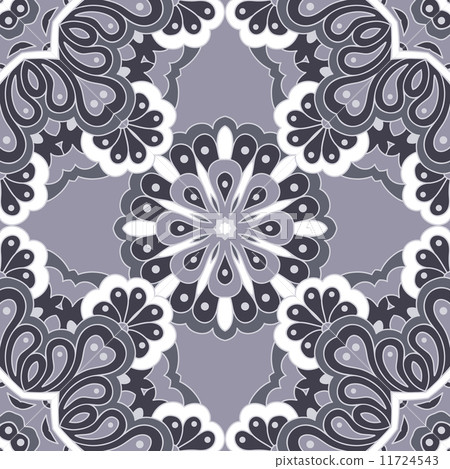 Arabesque seamless pattern. Arabesque seamless pattern. 11724543