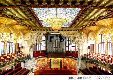 Catalunya Musical Stained Glass Spain 11724788