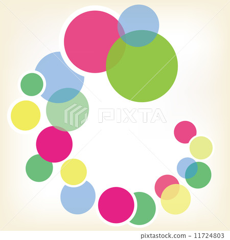 Polka dots background 11724803