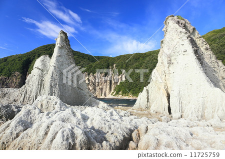 下北半島九州的形成美 11725759