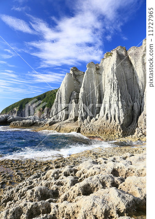 下北半島九州的形成美 11727965