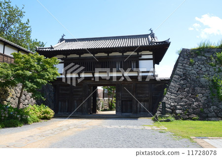 重要文化財產的“Otemon”·Komoro城堡（Komoro市丁長野縣） 11728078