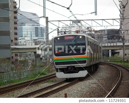 Shonan Shinjuku Line E 231 Gotanda Station 11729301