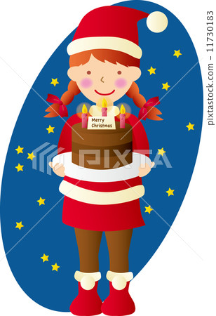 聖誕老人女孩 11730183