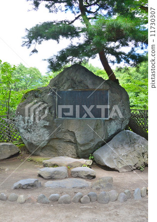 “Chikumagawa Ryujya的歌”（Komoro Castle Rock Nostalgic Park / Komoro City Ding Nagano Prefecture）的歌 11730307