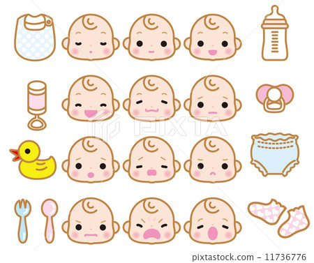 Baby's facial expression 11736776