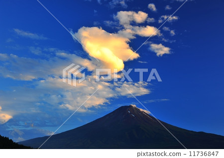 掛雲和富士山 11736847