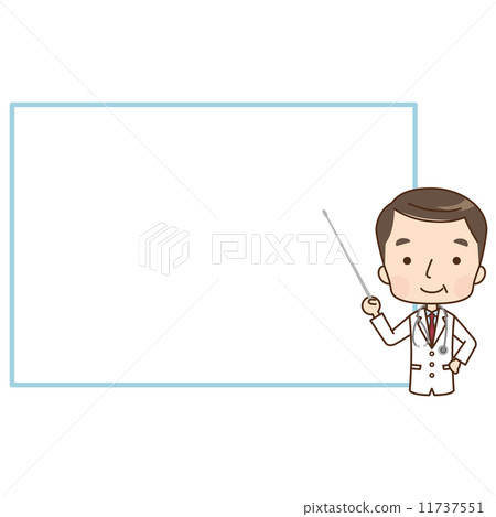 Male doctor copy space Male doctor copy space 11737551