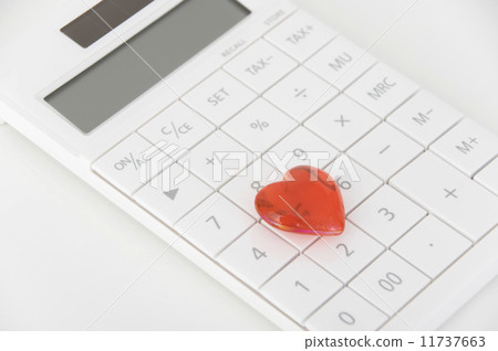 Calculator and Heart 11737663