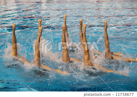 Synchronized swimming Synchronized swimming 11738677