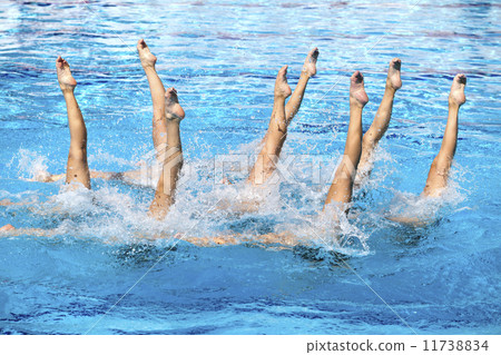 Synchronized swimming Synchronized swimming 11738834