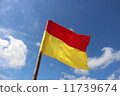 Beach flag 11739674