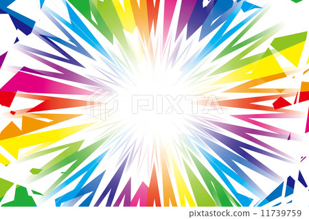 Background material Wallpaper (radial, radial, rainbow, rainbow color, rainbow, seven colors) Background material Wallpaper (radial, radial, rainbow, rainbow color, rainbow, seven colors) 11739759